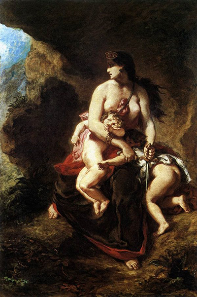 Medea Eugene Delacroix